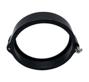 Granatelli 3.5in Dual Seal Clamshell Clamp - Aluminum Black Granatelli Motor Sports Clamps