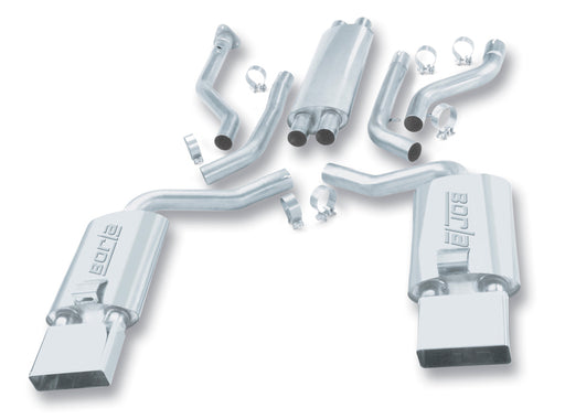 Borla 92-96 Chevrolet Corvette Hatchback/Conv 5.7L 8cyl 4/6 Spd Touring SS Catback Exhaust Borla Catback