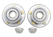 Ford Racing 2005-2014 Mustang V6 / BOSS / GT / Shelby GT500 Hub Kit with ARP Studs Ford Racing Wheel Hubs
