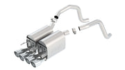 Borla 05-08 Corvette Coupe/Conv 6.0L/6.2L 8cyl 6spd RWD Touring SS Exhaust (rear section only) Borla Axle Back