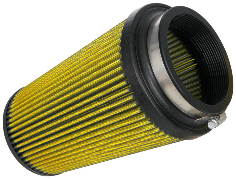 Airaid Universal Air Filter - Cone 4in Flange x 6in Base x 4-5/8in Top x 9in Height - Synthaflow Airaid Air Filters - Universal Fit