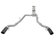 aFe MACHForce XP 3in 409-SS Exhaust Cat-Back 2017 Ford F-150 Raptor V6-3.5L (tt) w/ Black Tip aFe Catback