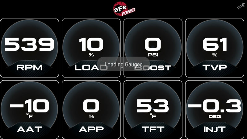 aFe AGD Advanced Gauge Display Digital 5.5in Monitor 08-18 Dodge/RAM/Ford/GM Diesel Trucks aFe Gauges