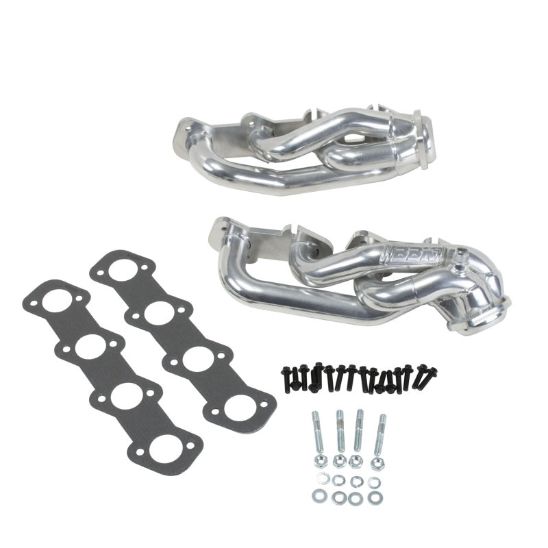 BBK 97-03 Ford F Series Truck 4.6 Shorty Tuned Length Exhaust Headers - 1-5/8 Silver Ceramic BBK Headers & Manifolds