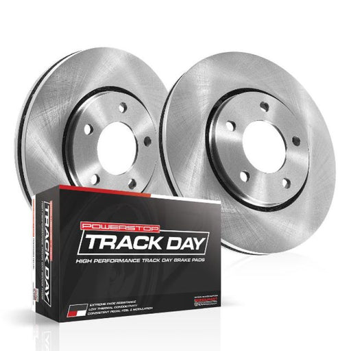 Power Stop 88-95 Chevrolet Corvette Front Track Day Brake Kit PowerStop Brake Kits - Performance Blank