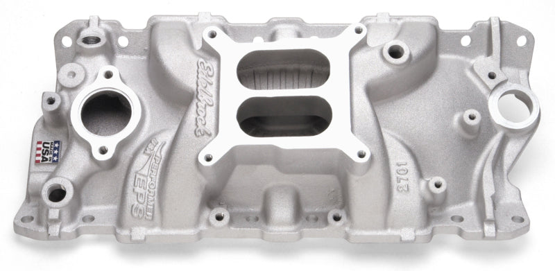 Edelbrock SBC Performer Eps Manifold Edelbrock Intake Manifolds
