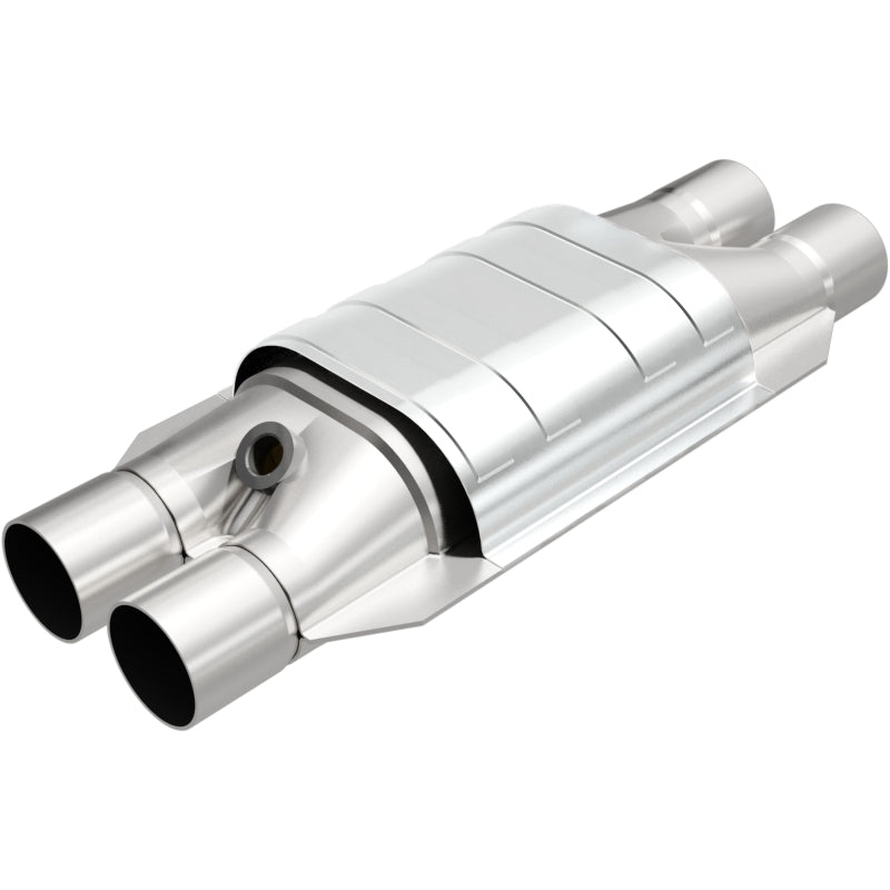 MagnaFlow Universal Catalytic Converter 2 D/D W/O2 Boss Magnaflow Catalytic Converter Universal