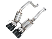 AWE Tuning C6 Chevrolet Corvette Z06/ZR1 Touring Edition Axle-Back Exhaust w/ Diamond Black Tips AWE Tuning Axle Back