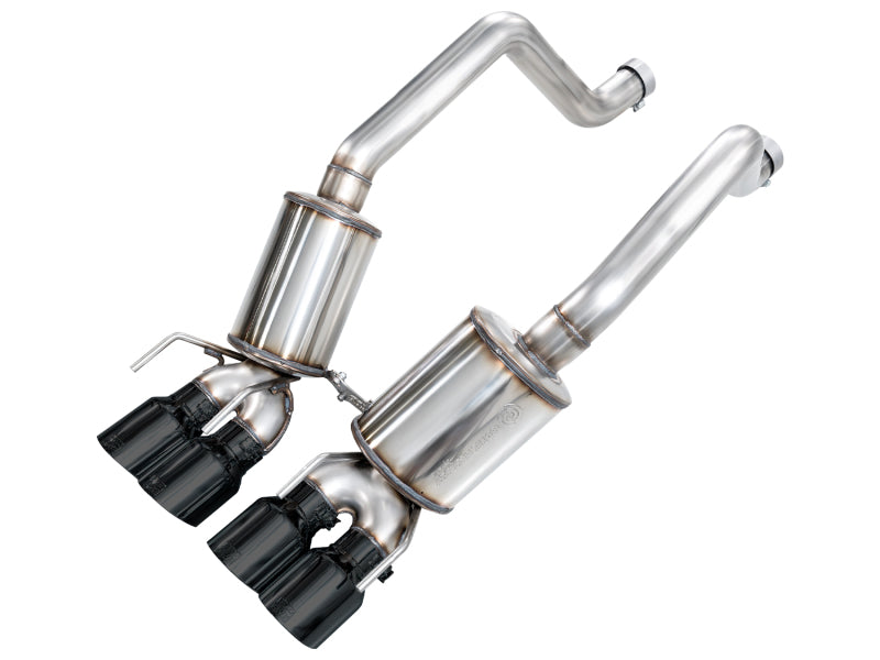AWE Tuning C6 Chevrolet Corvette Z06/ZR1 Touring Edition Axle-Back Exhaust w/ Diamond Black Tips AWE Tuning Axle Back