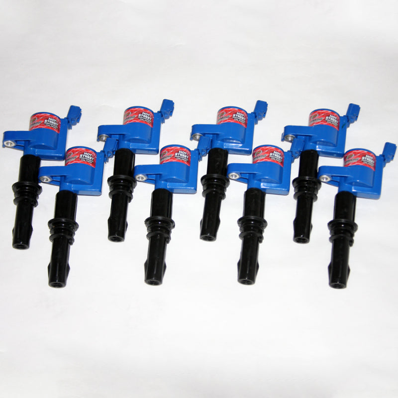 Granatelli 05-08 Ford 4.6L/5.4L 3V Hot Street Coil Packs - Black (Set of 8) Granatelli Motor Sports Ignition Coils - Upgrade