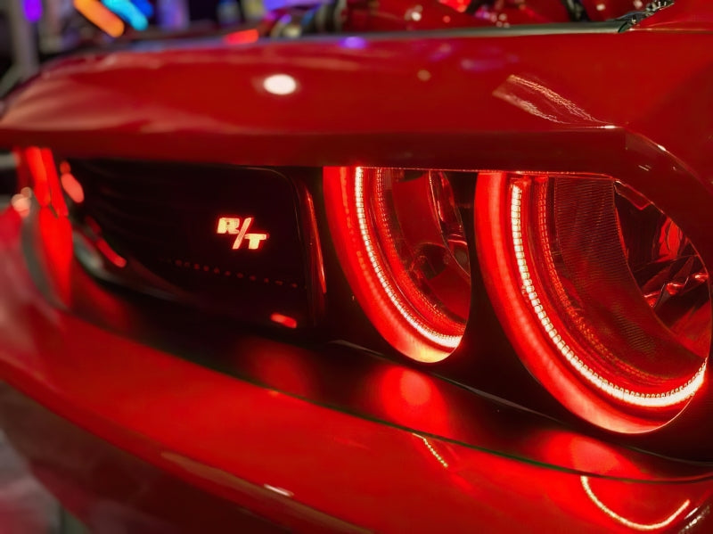 Oracle 0814 Dodge Challenger Dynamic Surface Mount Headlight/Fog Light Halo Kit COMBO ORACLE Lighting Fog Lights
