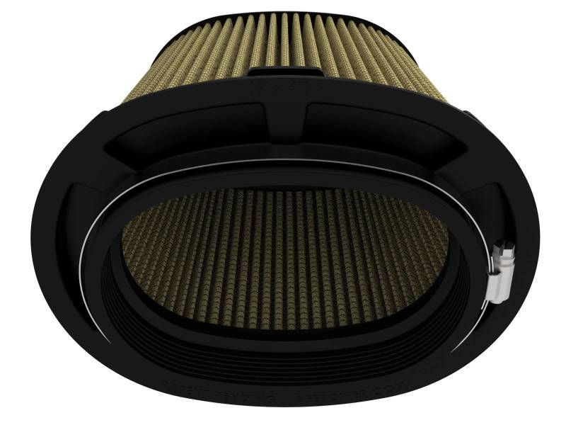 aFe MagnumFLOW Pro GUARD 7 Air Filter (6 x 4)in F x (8-1/2 x 6-1/2)in B x (7-1/4 x 5)in T x 7-1/4in aFe Air Filters - Universal Fit