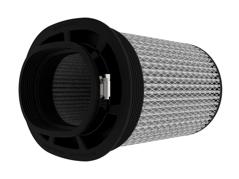 aFe Magnum FLOW Air Filter Pro DRY S (6.5x4.75)in F x (9x7)in B x (9x7) T (Inverted) x 9in H aFe Air Filters - Universal Fit