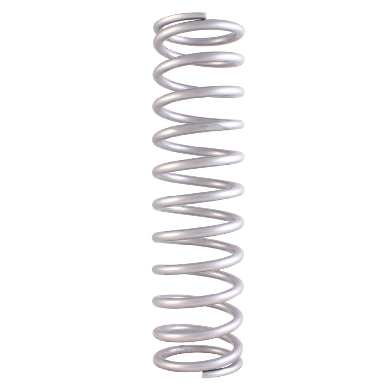 QA1 2-1/2in ID Spring - 12in Length x 525lbs/in - Silver Powder Coated QA1 Coilover Springs