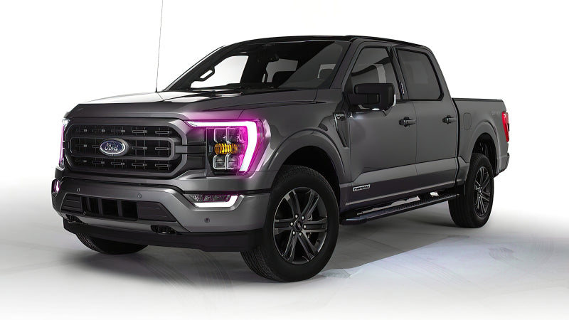 Oracle 21-22 Ford F-150 ColorSHIFT RGB+W Headlight DRL Upgrade Kit w/ BC1 Controller ORACLE Lighting Headlights