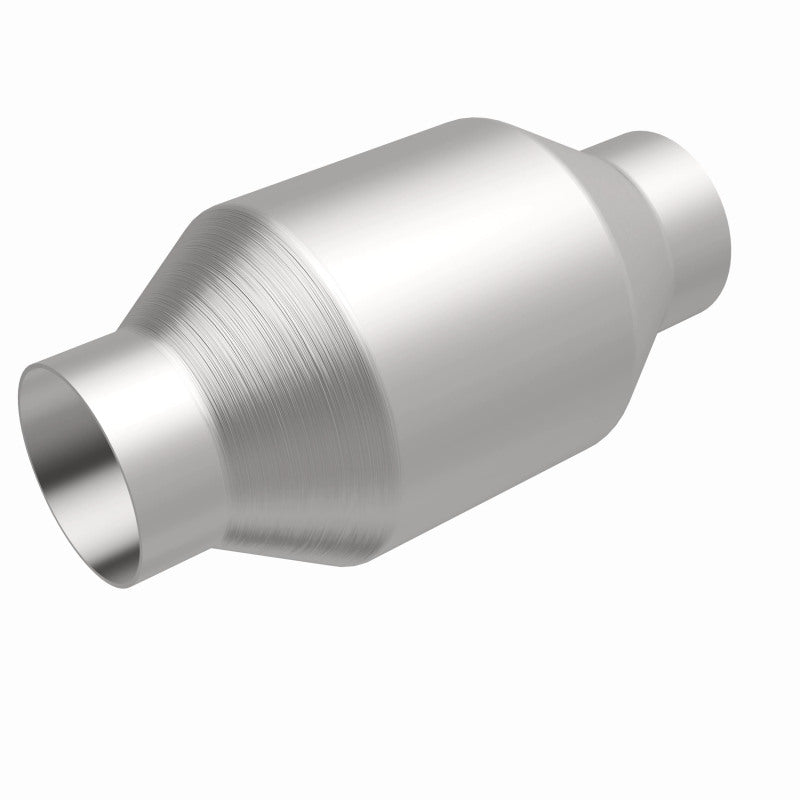 MagnaFlow Conv Univ 2.25in Inlet/Outlet Center/Center Round Magnaflow Catalytic Converter Universal