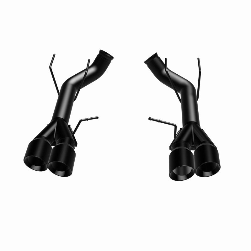 MagnaFlow 13 Ford Mustang Shelby GT500 V8 5.8L Quad Split Rear Exit Stainless Cat Back Perf Exhaust Magnaflow Catback