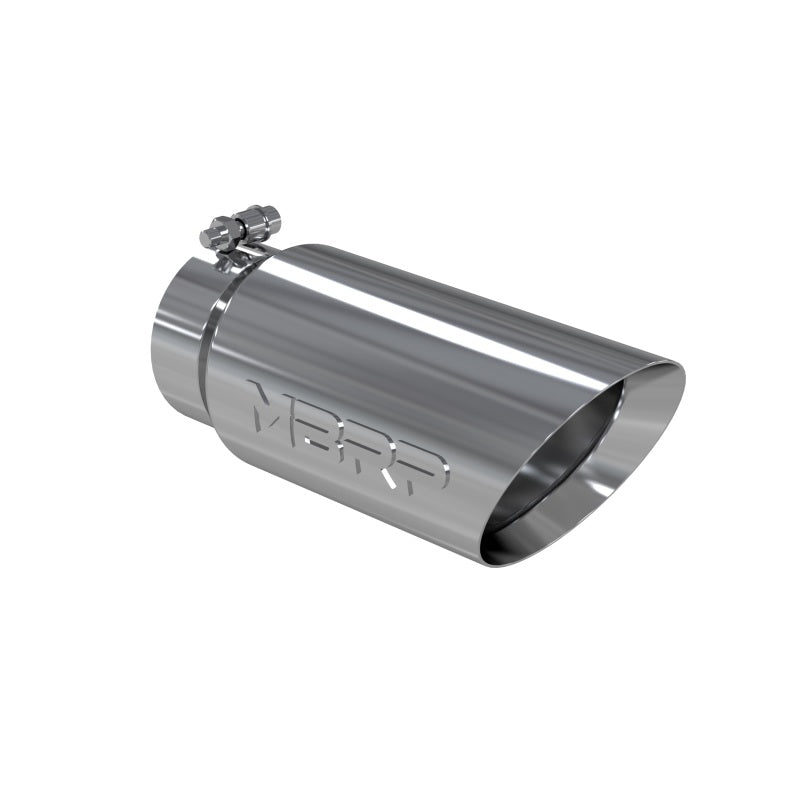 MBRP Universal Tip 5 O.D. Dual Wall Angled 4 inlet 12 length MBRP Steel Tubing