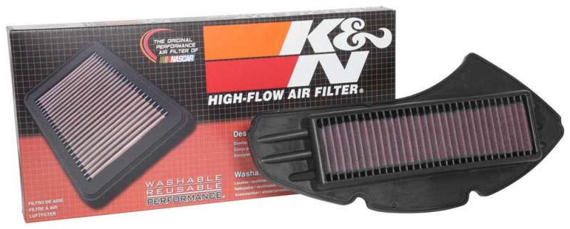 K&N 15-19 Yamaha GPD 125 NMAX Replacement Drop In Air Filter K&N Engineering Air Filters - Direct Fit