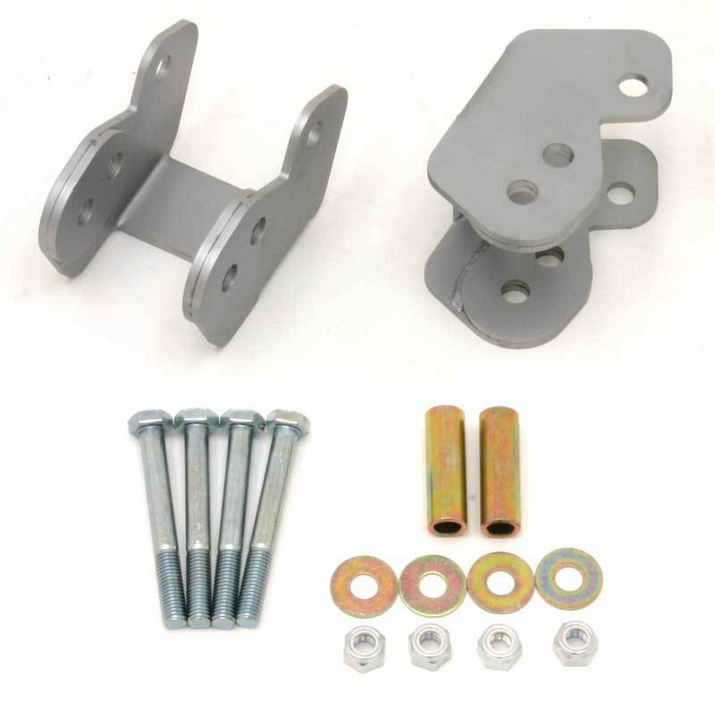 BMR 82-02 3rd Gen F-Body Weld-On Control Arm Relocation Brackets - Natural BMR Suspension Suspension Arms & Components