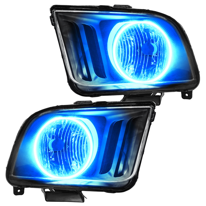 Oracle Ford Mustang 05-09 Halo Kit - ColorSHIFT w/ Simple Controller ORACLE Lighting Headlights