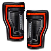 Oracle Lighting 17-22 Ford F-250/350 (Black Series) Flush Mount LED Tail Lights ORACLE Lighting Tail Lights
