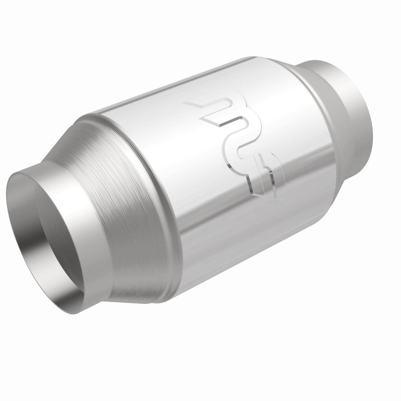 MagnaFlow Premium High Flow Metallic Converter 5in OD - 3.5in In / 3.5in Out Magnaflow Catalytic Converter Universal