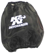 K&N Round Tapered Air Filter Wrap Black 7.5in Base ID / 4.5in Top ID / 6in Height K&N Engineering Pre-Filters