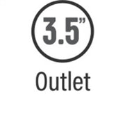 MagnaFlow Muffler Mag SS 5X8 14 3.50/3.5 Magnaflow Muffler