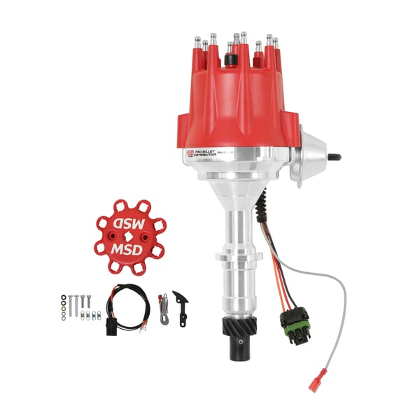 Pontiac V8 Ready-to-Run Distributor 8528 MSD Autoparts