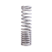 QA1 2-1/2in ID Variable Rate High Travel Spring - 12in Length x 130/250lbs/in - Silver Powder Coated QA1 Coilover Springs