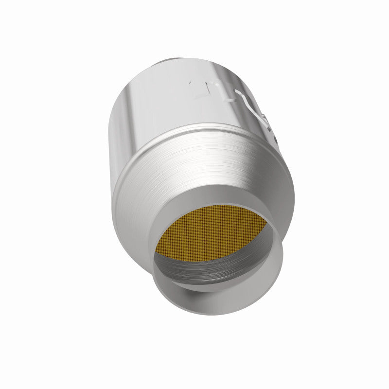 MagnaFlow Premium High Flow Metallic Converter 4in OD - 2.5in In / 2.5in Out Magnaflow Catalytic Converter Universal