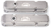 Edelbrock Valve Cover Classic Series Chrysler 383/440 CI V8 Polshed Edelbrock Valve Covers