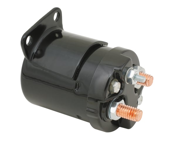 Starter Solenoid - Single Black 40111B ACCEL Autoparts