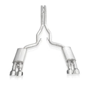 Stainless Works 2020 Ford GT500 Legend Catback H-Pipe Exhaust Factory Connect - Polished Tips Stainless Works Catback