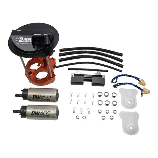 DeatschWerks 16-19 Cadillac CTS-V / 16-22 Camaro SS X2 Series Fuel Pump Module With Dual DW400 Pumps DeatschWerks Fuel Pumps
