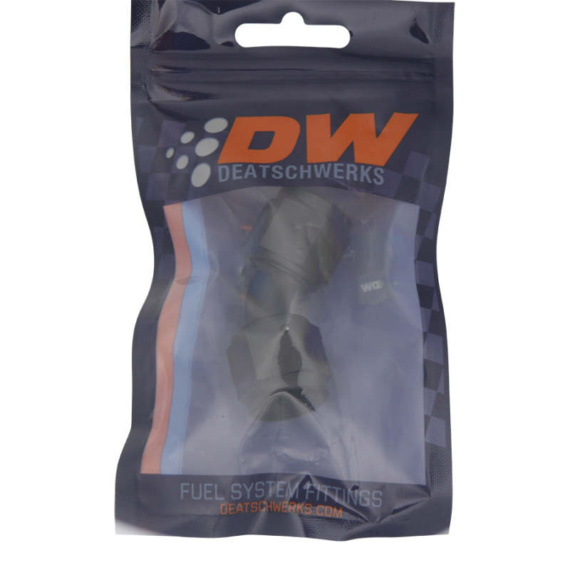 DeatschWerks 10AN Flare Female Swivel 45-Degree to 10AN Flare Female Swivel - Anodized Matte Black DeatschWerks Fittings