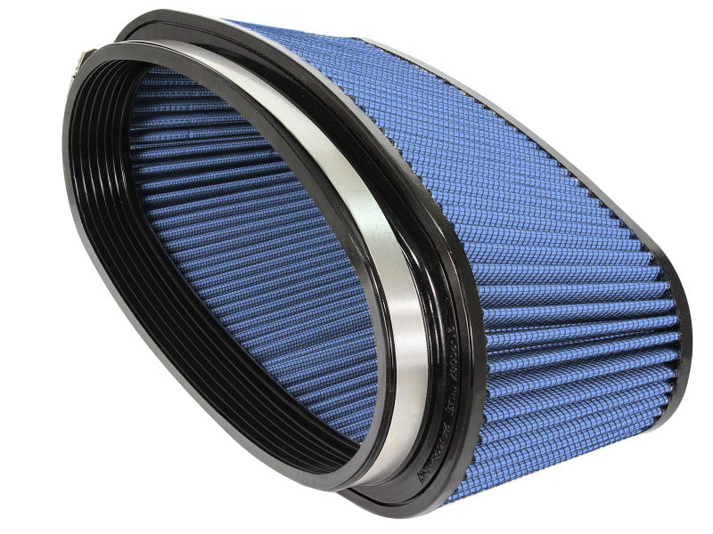 aFe Magnum FORCE Intake Rplcmnt Air Filter (11-3/8x4)IN F x(14x5-1/2)IN B x(12x3-1/2)IN T x 5 IN H aFe Air Filters - Universal Fit