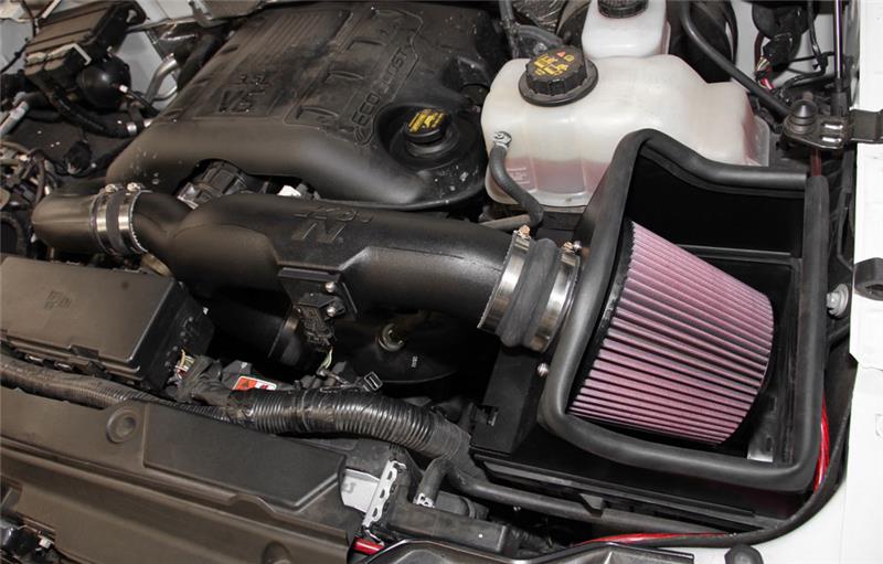 K&N 11-14 Ford F-150 3.5L V6 Performance Intake Kit K&N Engineering Cold Air Intakes