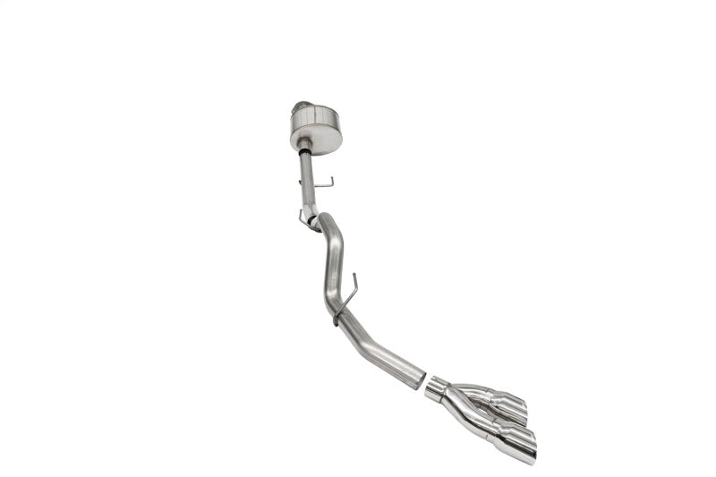 Corsa 2021-2025 Ford F-150 Regular Cab/6.5in Bed 5.0L V8 Xtreme Cat-Back Single Side Exit-Polished CORSA Performance Catback