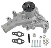 Edelbrock Water Pump for Small-Block Chevy in Satin Finish (Long) Edelbrock Water Pumps