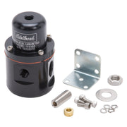Edelbrock Fuel Pressure Regulator Carbureted 160 GPH 5-10 PSI 3/8In In/Out 3/8In Return Black Edelbrock Fuel Pressure Regulators