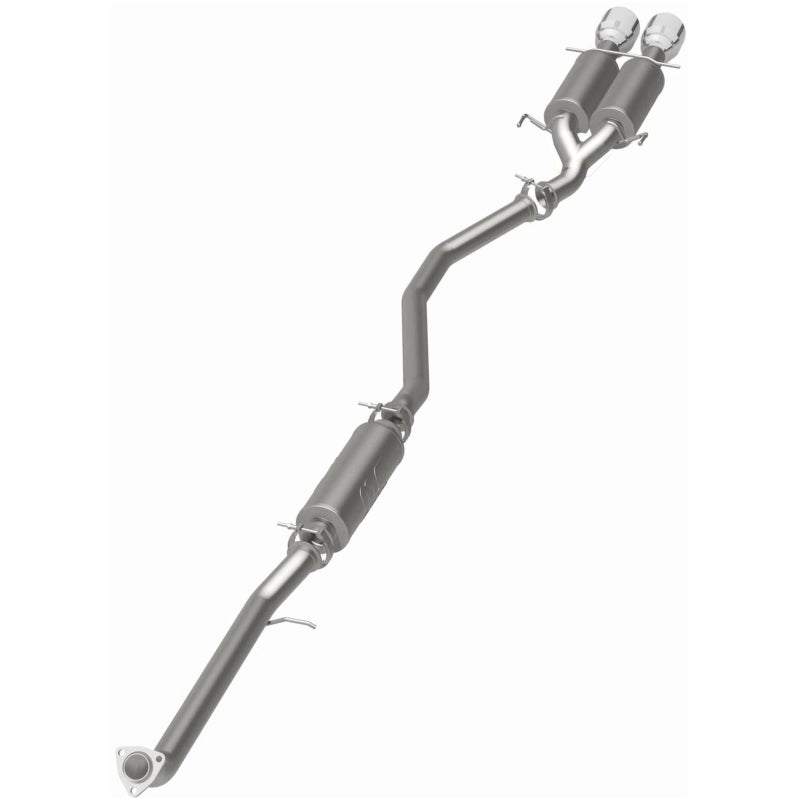 MagnaFlow CatBack 17-18 Honda Civic L4 1.5LGAS Dual Exit Polished Stainless Exhaust