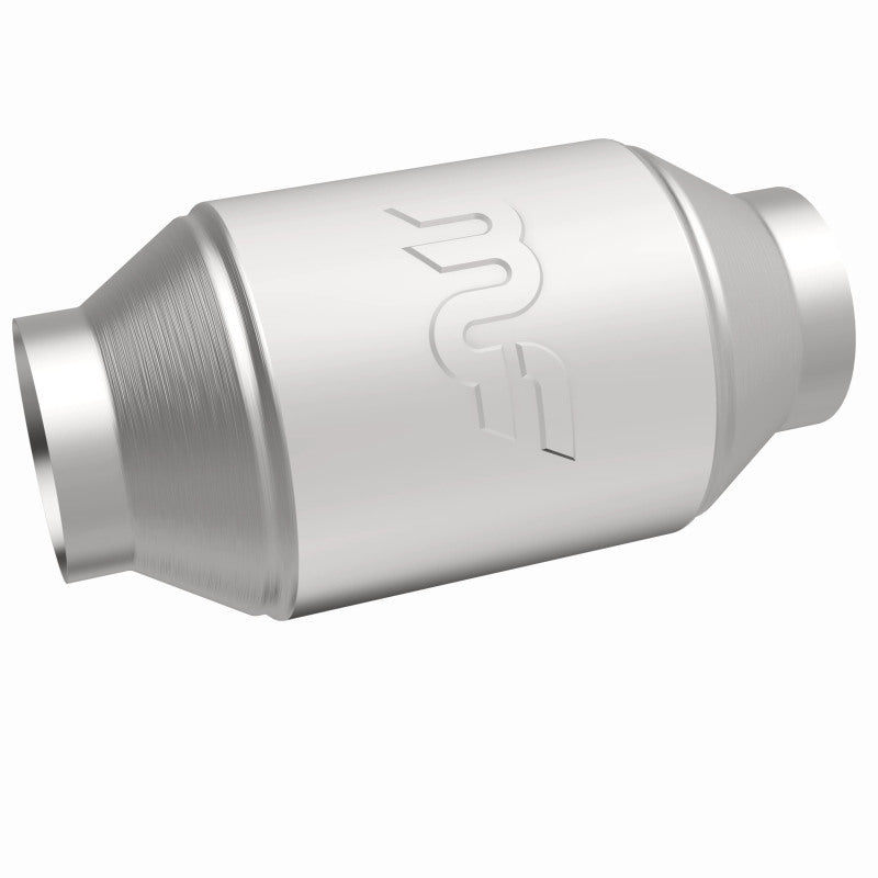 MagnaFlow Premium High Flow Metallic Converter 5in OD - 3in In / 3in Out Magnaflow Catalytic Converter Universal