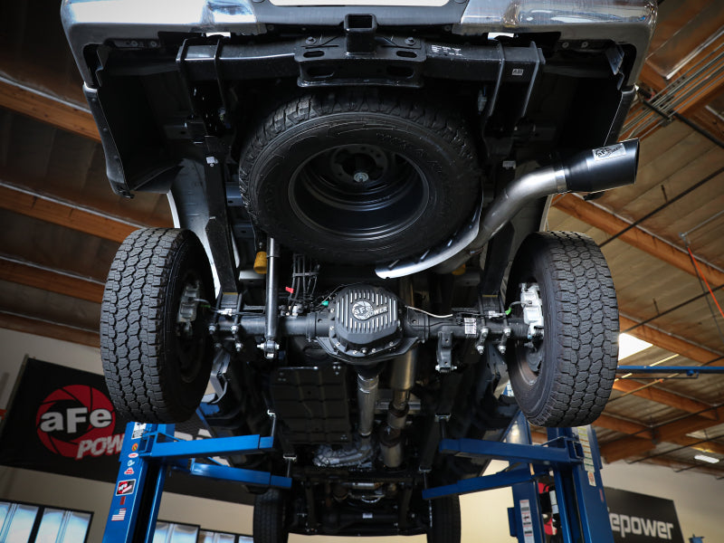 aFe Apollo GT Series 3-1/2in 409 SS Axle-Back Exhaust 17-20 Ford F-250/F-350 6.2/7.3L w/ Black Tips aFe Axle Back