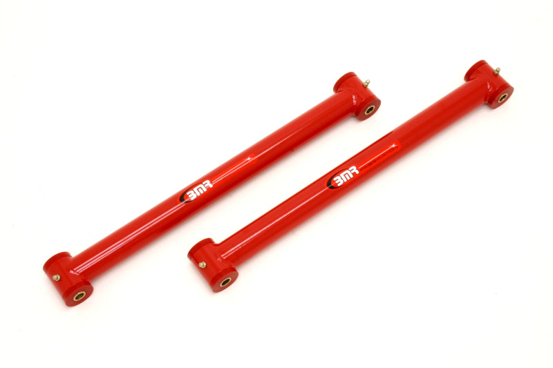 BMR 82-02 3rd Gen F-Body Non-Adj. Chrome Moly Lower Control Arms (Polyurethane) - Red BMR Suspension Control Arms