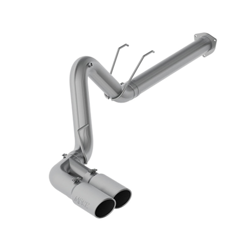 MBRP 17-19 Ford F250/350/450 6.4 L Filter Back Single Side Dual Exit Exhaust System MBRP DPF Back