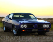 Oracle Pre-Installed Lights 5.75 IN. Sealed Beam - ColorSHIFT Halo ORACLE Lighting Headlights