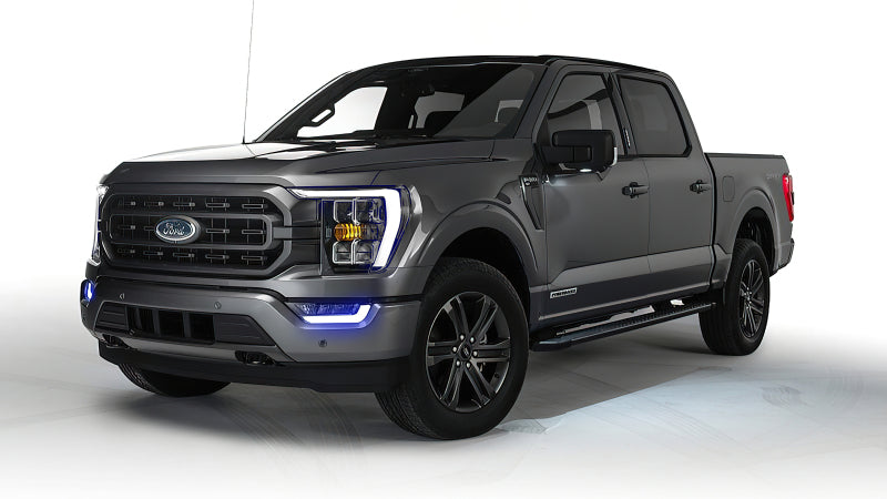 Oracle 21-22 Ford F-150 ColorSHIFT RGB+W Fog Light DRL Upgrade Kit w/ No Controller ORACLE Lighting Headlights