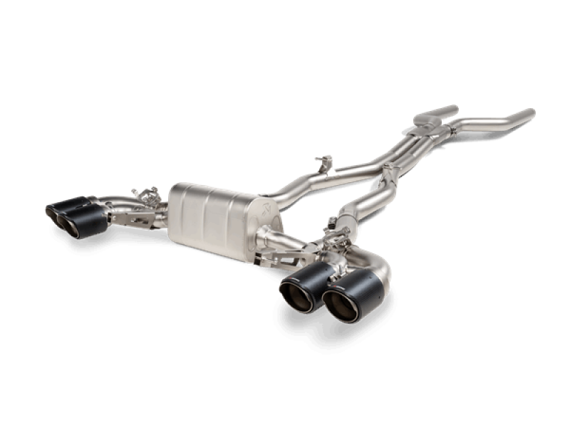 Akrapovic 2021 BMW M8/M8 Competition (F91/F92) Evolution Line Cat Back (Titanium) w/Carbon Tips Akrapovic Catback